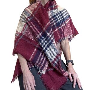QUAGGA Plaid Blanket Scarf / Wrap